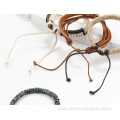 Multilayer Cool Bracelets Beads Leather Friendship Bracelets